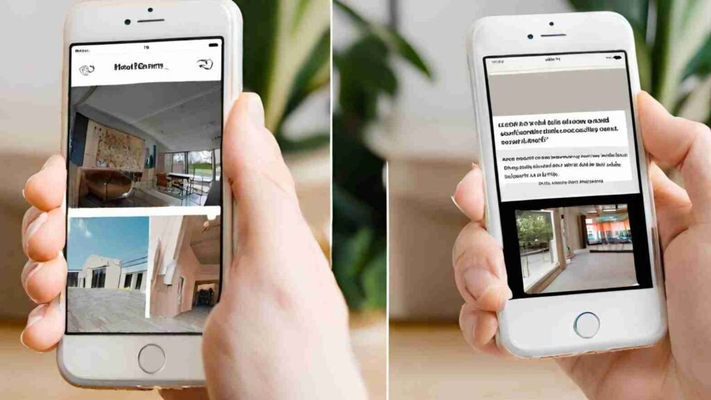 A split-screen image comparing a mobile-optimized website to a non-responsive version, emphasizing the importance of mobile accessibility.