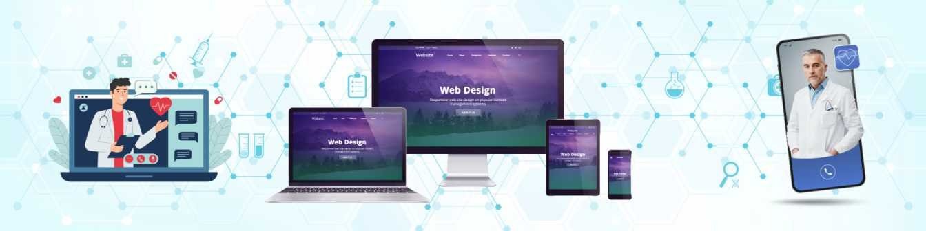 medical web design